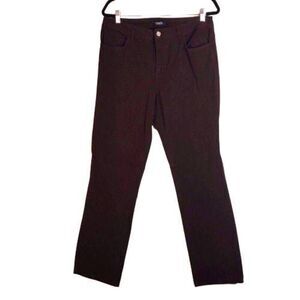 Chaps brown stretchy denim skinny jeans size 12